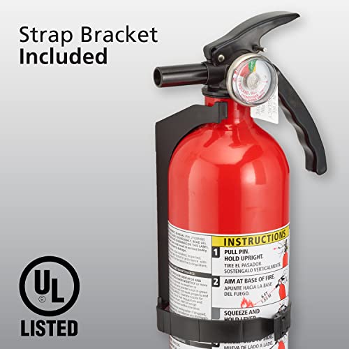 Kidde FA110 Multi Purpose Fire Extinguisher 1A10BC, 1 Pack