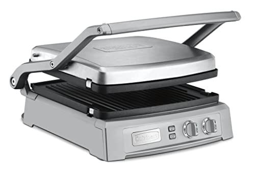 Cuisinart GR-150P1 Deluxe Electric Griddler, Stainless Steel