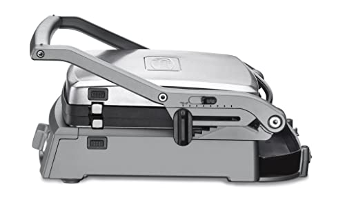 Cuisinart GR-150P1 Deluxe Electric Griddler, Stainless Steel