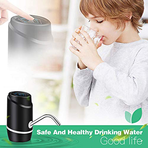 5 Gallon Water Dispenser, Portable Electric Drinking Water Pump for 2-5 Gallon Bottles